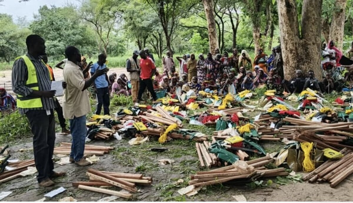 Don de matériel agricole